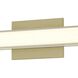 Vantage Vantage LED 24 inch Ashen Brass Bath Vanity Wall Light